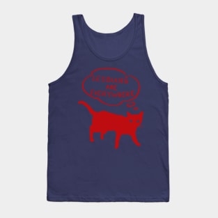 Lesbian Cat Tank Top